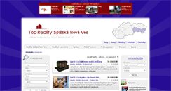 Desktop Screenshot of byty.reality-spisskanovaves.eu